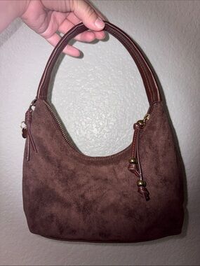 Victoria’s Secret Brown Suede mini handbag